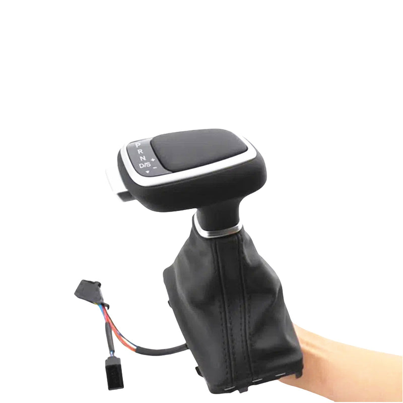WXZOS LED Gear Shift Knob Lever w/Gaiter Boot for Audi Q7 4L 2006-2015