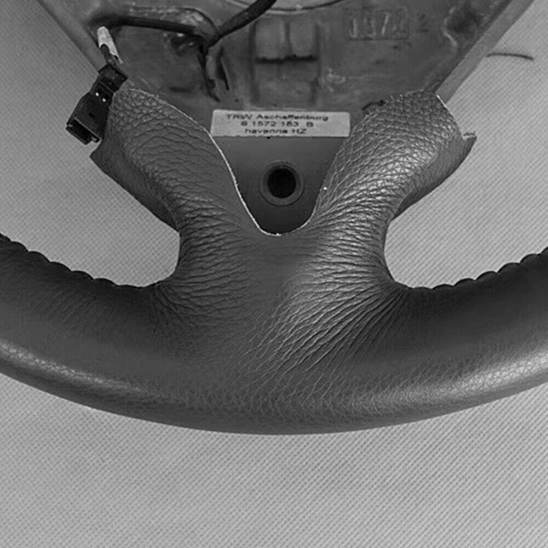 Authentic Leather Steering Wheel Protective Cover for Porsche Cayenne 2003-2010