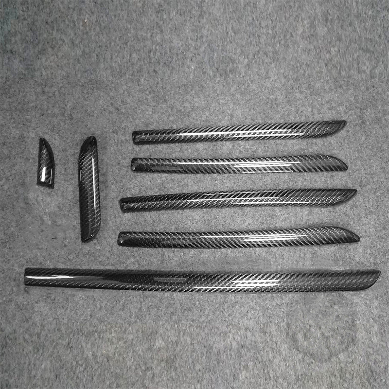 WXZOS Genuine Carbon Fiber Dashboard Panel & Door Trim for Audi A3 8V S3 2014-2020