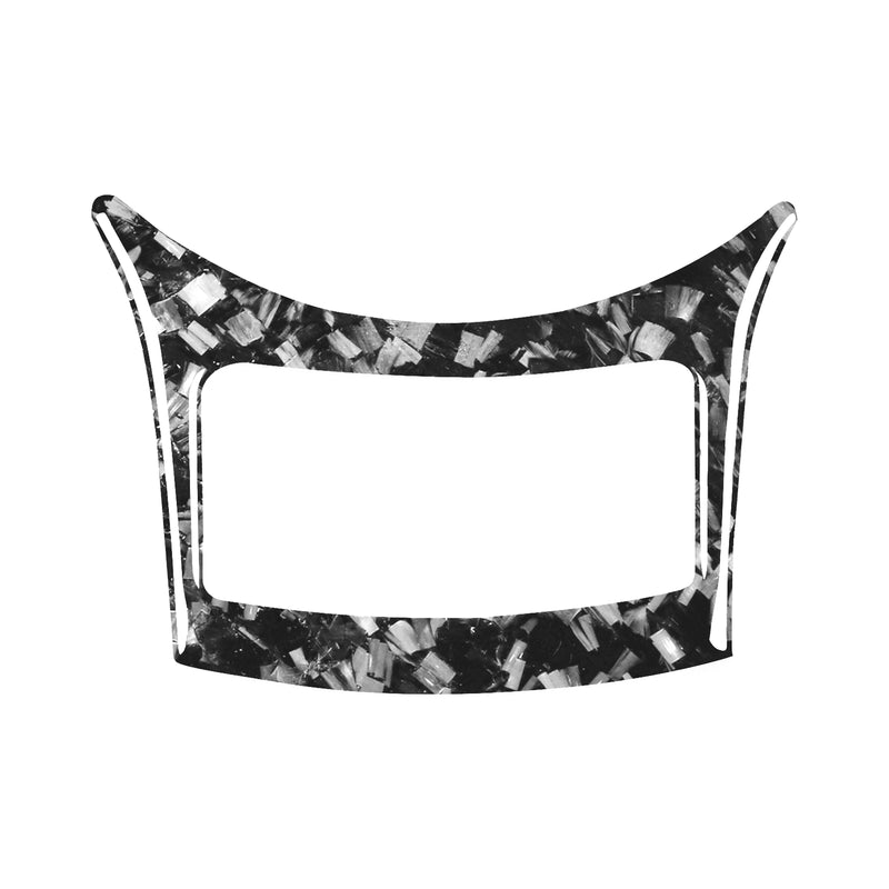 WXZOS Genuine Carbon Fiber Center Console Switch Panel Trim for Toyota 86 2017-2020