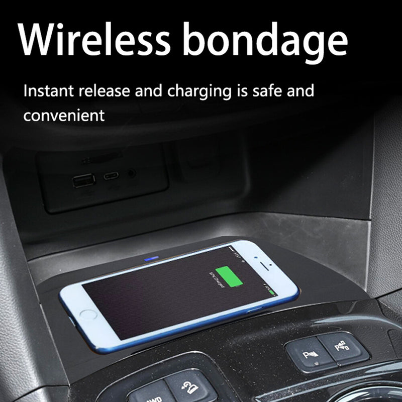 WXZOS Center Console Phone Wireless Fast Charging Pad for Chevrolet Equinox 2018-23