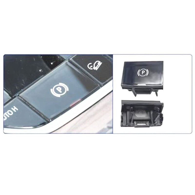 Bright Black Handbrake Parking Brake Switch P Button Cap for BMW X7 2019-2021