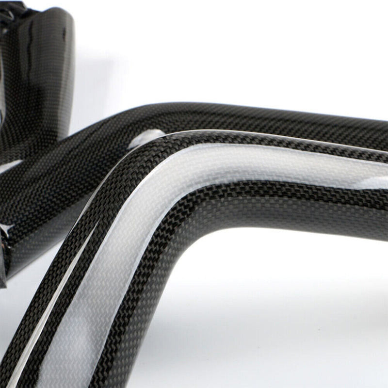 1SET Carbon Fiber Inner Door Handle Center Armrest for Porsche Cayenne 2018-2023