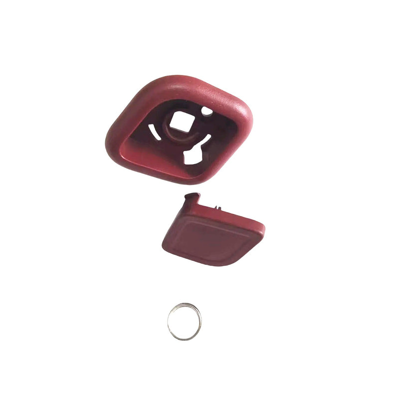 WXZOS Seat Headrest Button Decorative Cover Cap for Maserati Ghibli (M157) 2014-2021