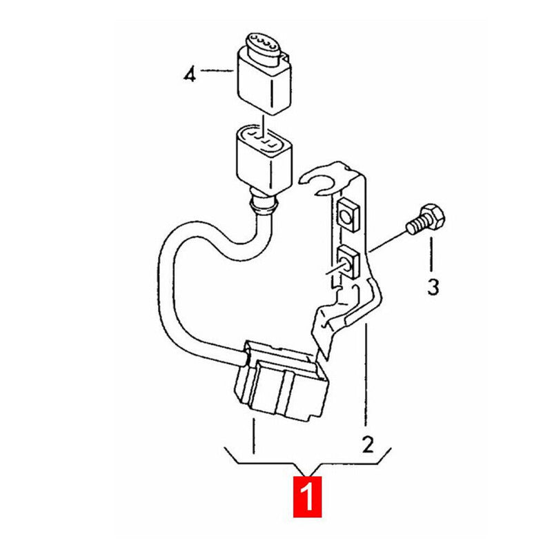 Rear Acceleration Sensor Unit 7L0907673E for VW Touareg 2004-2010