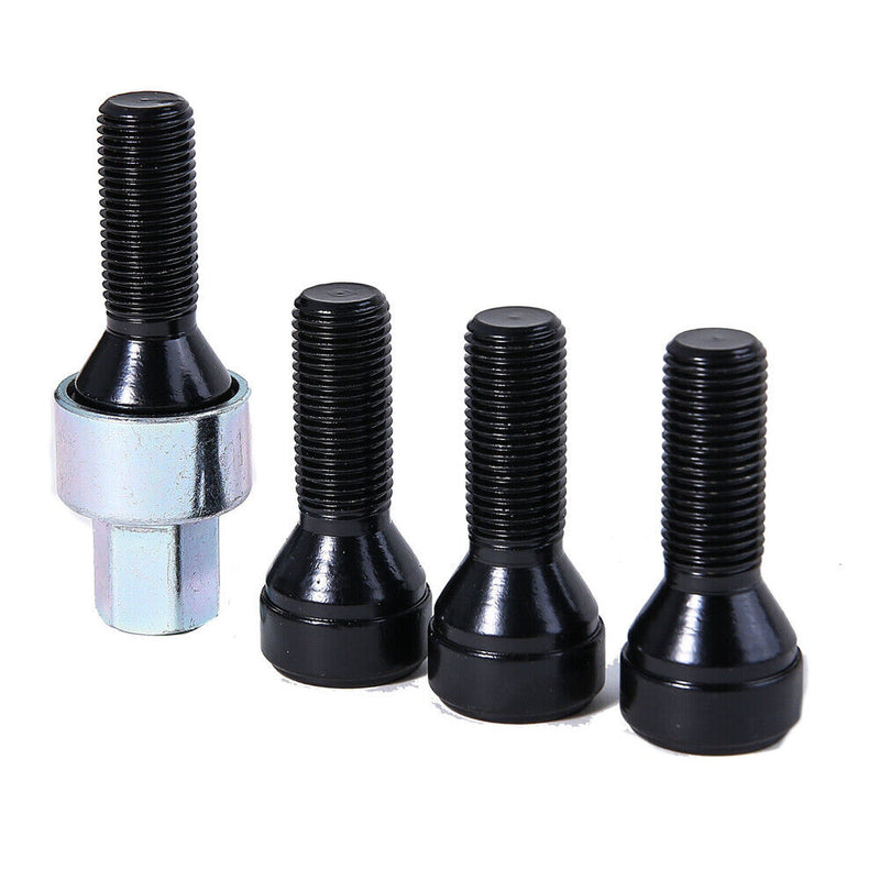 M14 x 1.5 Aluminum Wheel Bolts Lock Screw 36136797538 For BMW 7' E66 X3 E83