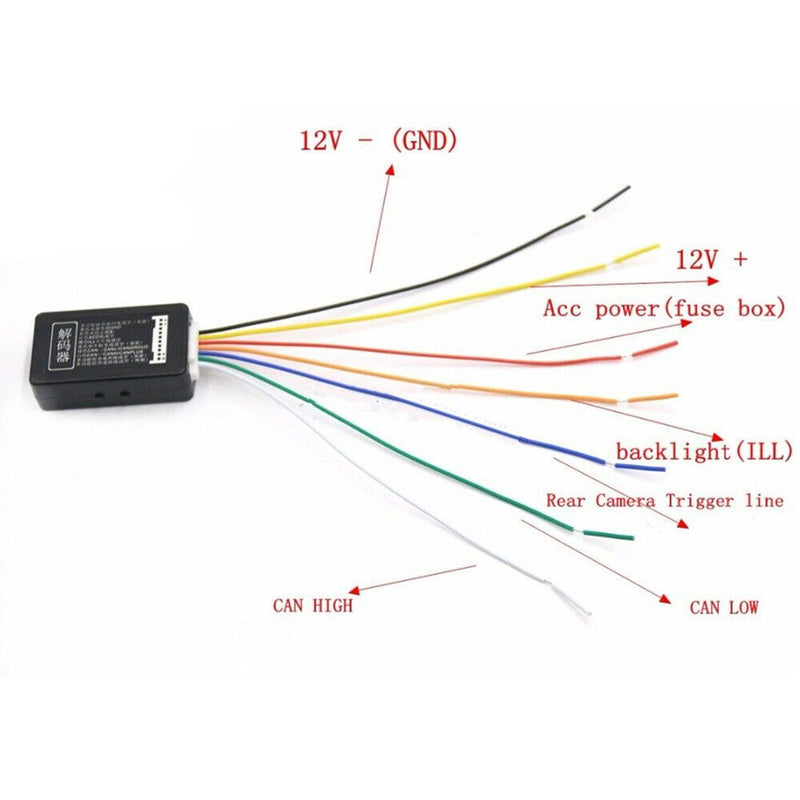 MIB280 Canbus Gateway Emulator Simulator Decoder for VW Bora Golf Jetta Passat