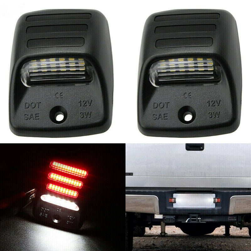 2Pcs LED License Plate Light Lamp For Toyota  Tundra 03-13 Tacoma 05-15