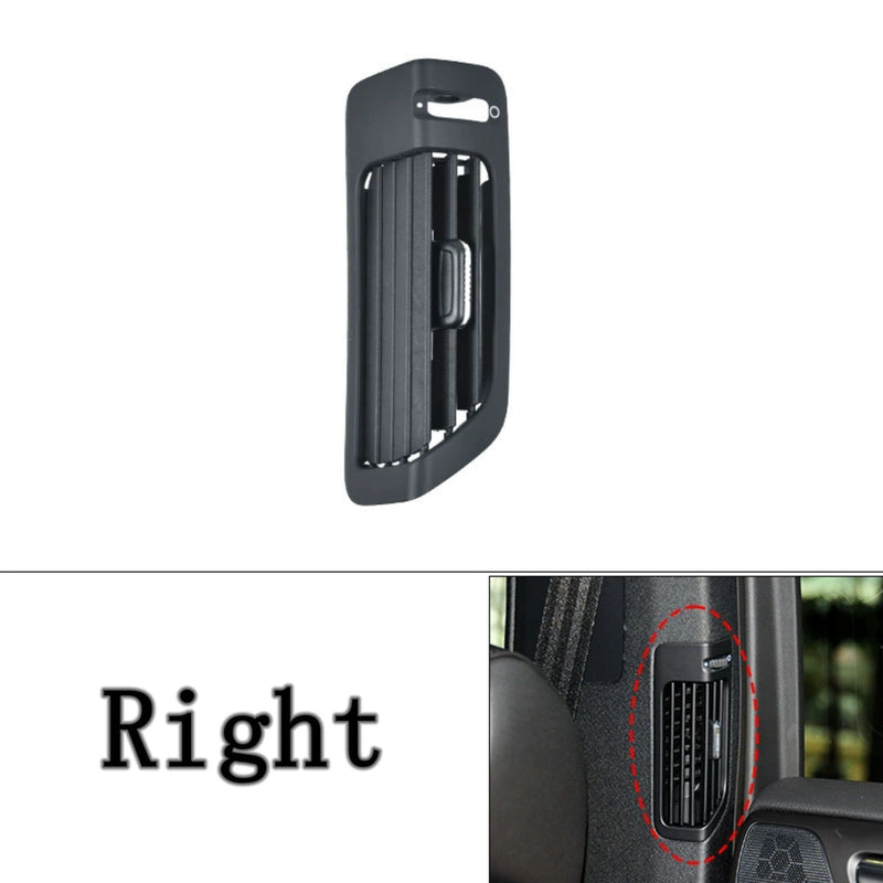Black B-Pillar Air Vent Grille Trim Replacment for Porsche Cayenne 92A 2011-2017