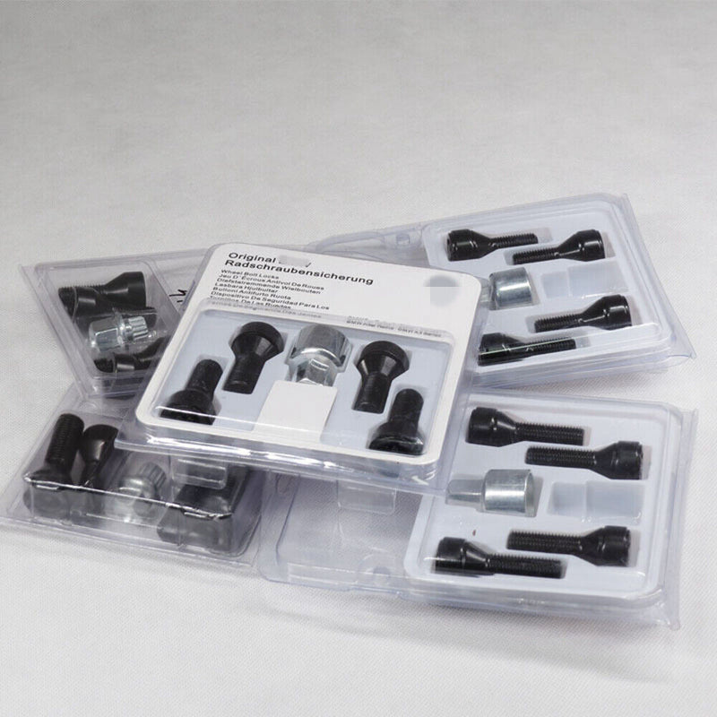 M12x1.5 Aluminum Wheel Bolts Lock Screw 36136786419 For BMW 1/3/5/6 Series