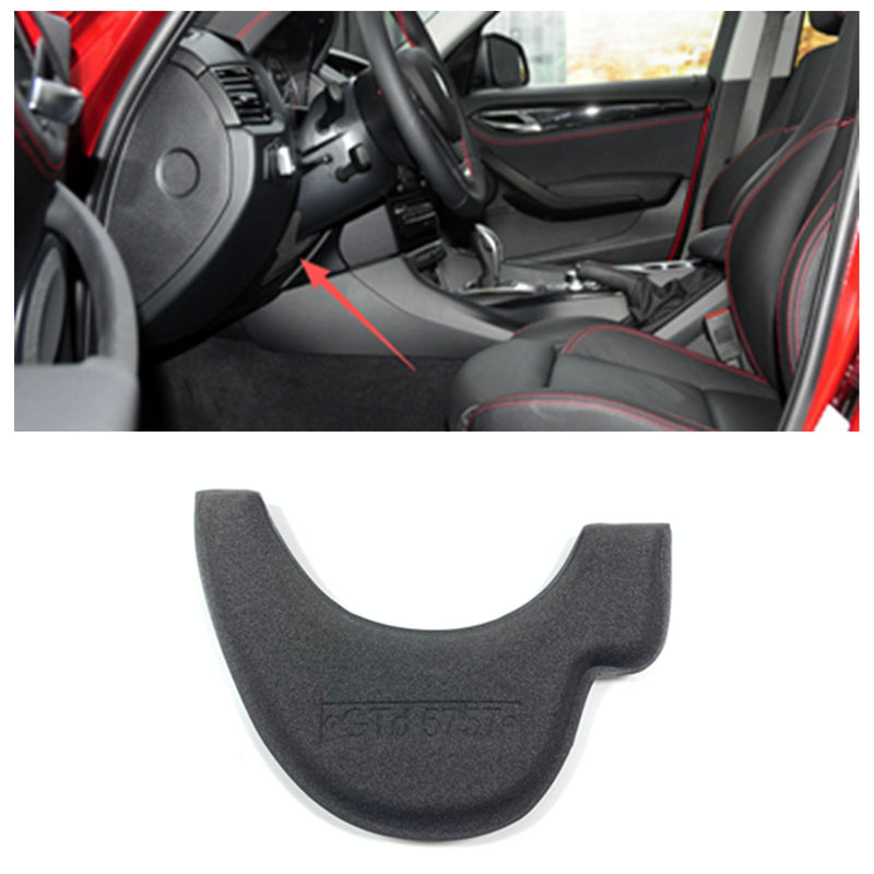 WXZOS 1PC Steering Wheel Lower Cover Sponge Backplate for BMW E84 X1 2009-2015