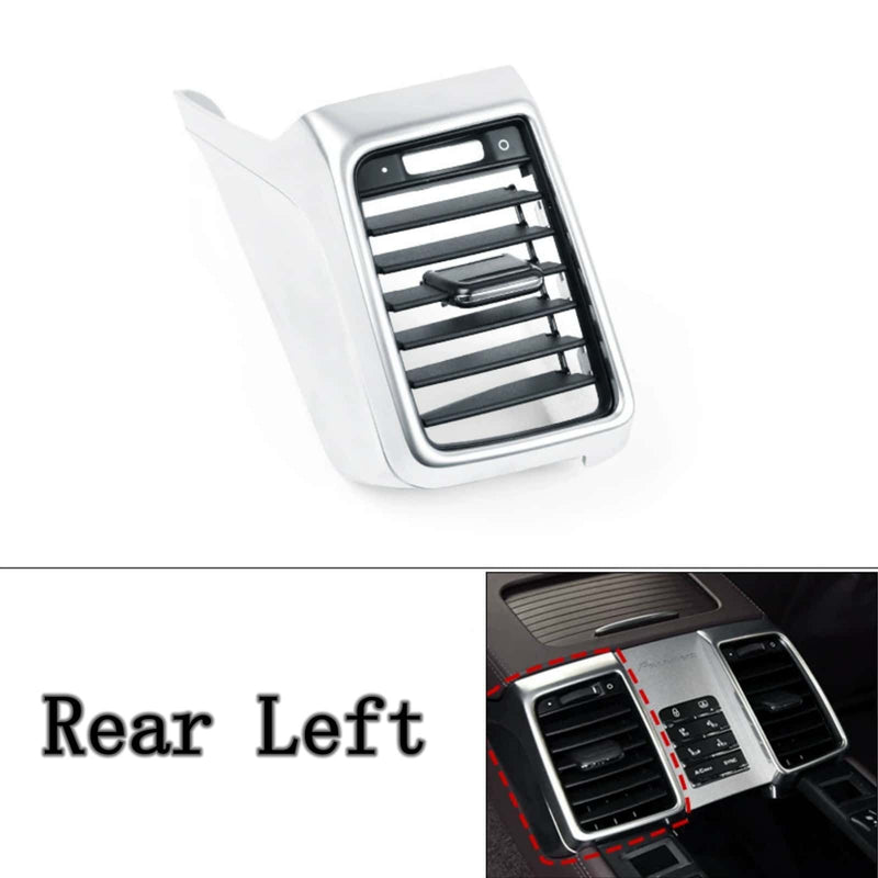 WXZOS Rear Center Console Air Vent Grille Trim for Porsche Panamera (970) 2010-2016