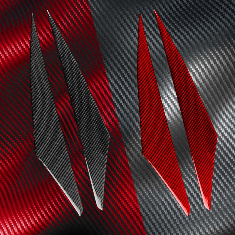 WXZOS Carbon Fiber Front Side Fairing Trim for BMW C400GT 2021-2023