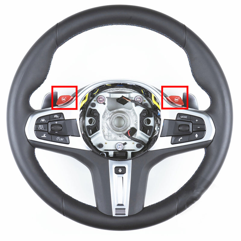 WXZOS 1SET Steering Wheel M1 M2 Driving Mode Switch Button for BMW G30 5series 2018-23