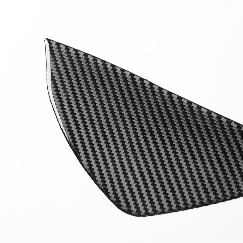 WXZOS Genuine Carbon Fiber Dashboard Side Trim for Chevrolet Corvette C8 2020-2024