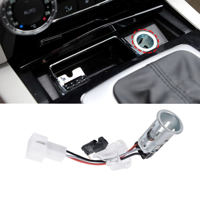 Cigarette Lighter Socket Mount Cable for Mercedes-Benz W172 SLC-Class 2011-2019