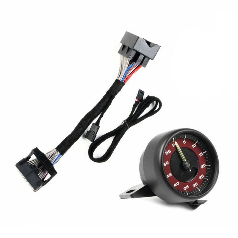 WXZOS Dashboard Sport Chrono Stopwatch Clock w/Panel for Porsche Cayenne 9Y0 2018-2023