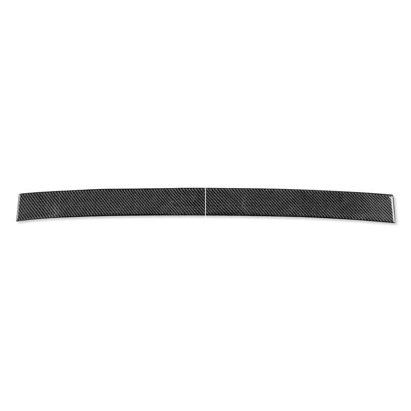 WXZOS Genuine Carbon Fiber Rear Roof Window Trim for Porsche 718 Boxster 2017-2024