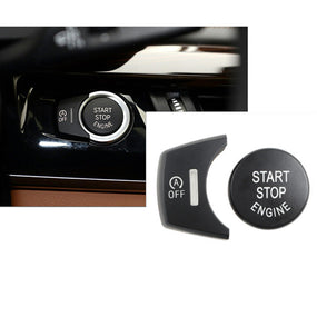 Black Engine Start Stop Button Cover Kit for BMW X3 F25 2011-2017 X4 F26 2013-18