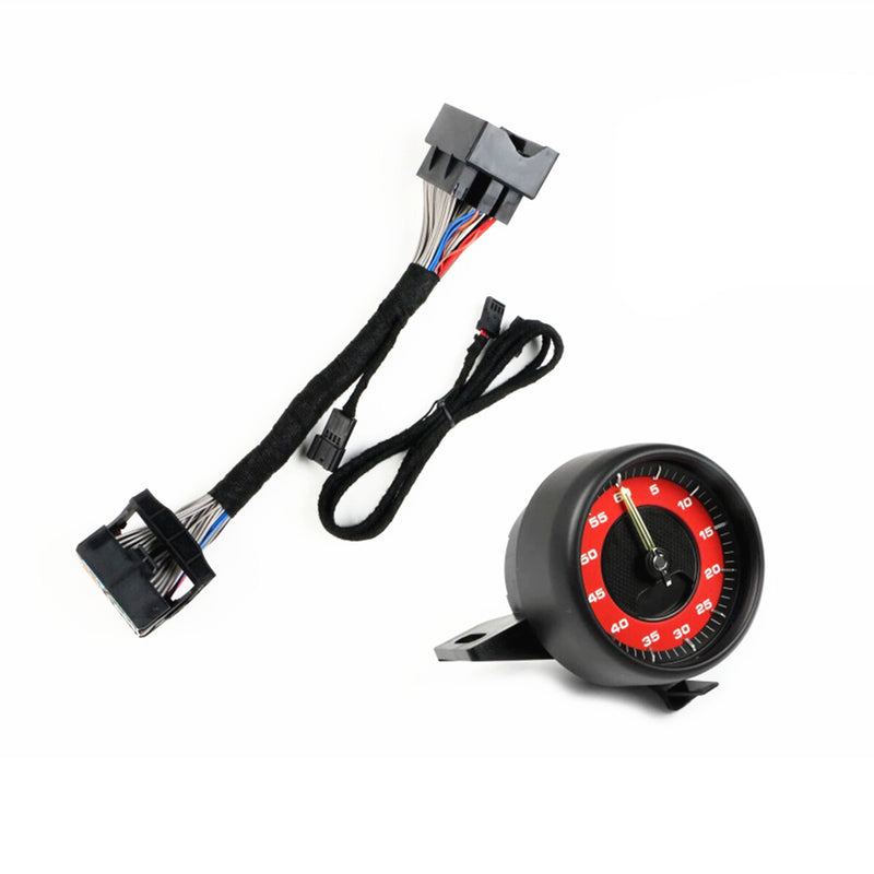 WXZOS Dashboard Sport Chrono Stopwatch Clock w/Panel for Porsche Cayenne 9Y0 2018-2023
