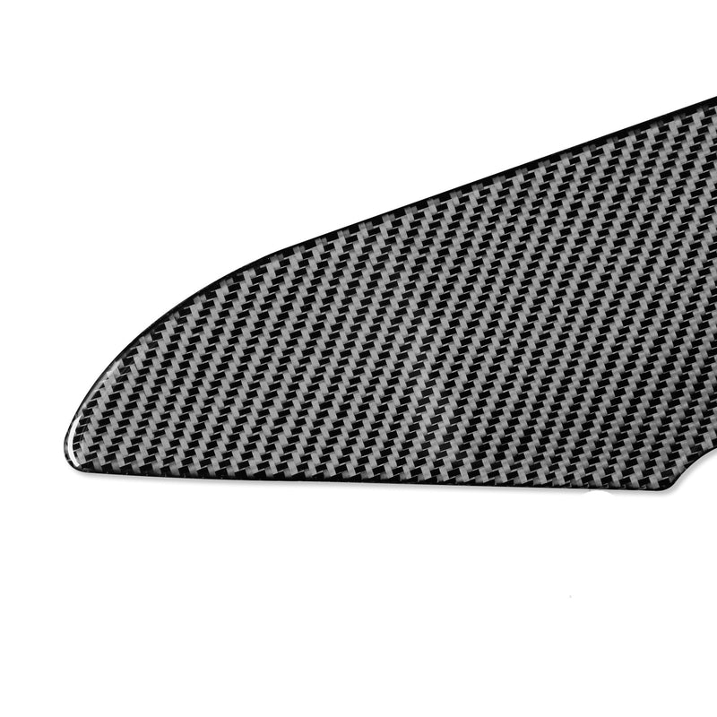 WXZOS Genuine Carbon Fiber Door Panel Trim for Porsche 718 Cayman 982 2017-2025
