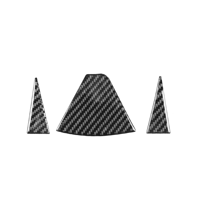 WXZOS Genuine Carbon Fiber Roof-Mounted Camera Trim for Chevrolet Corvette C8 2020-24