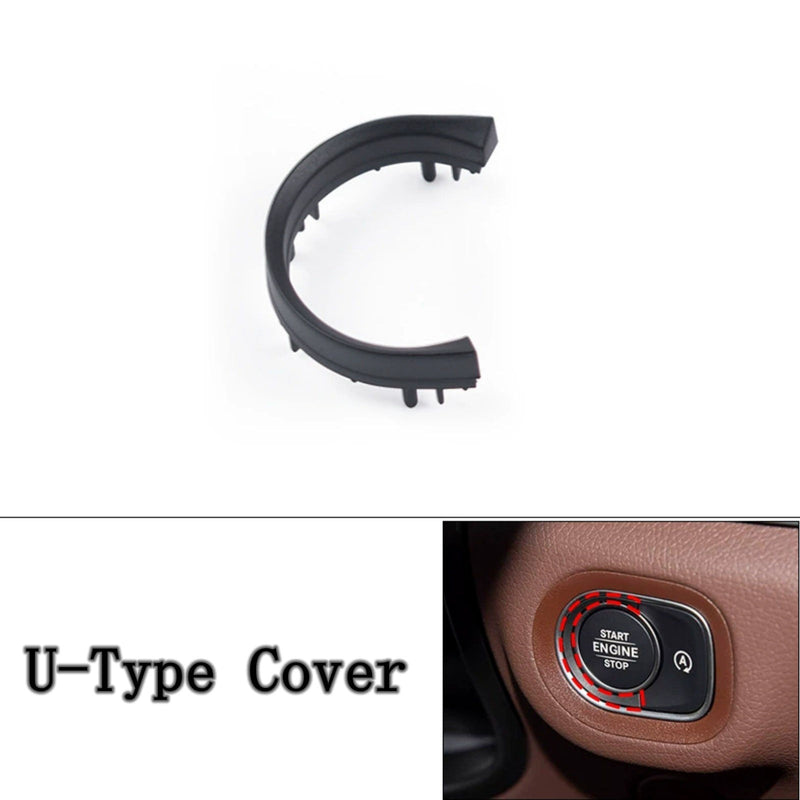 Engine Start/Stop Switch Button Cover for Mercedes W464 W465 G-Class 2019-2026