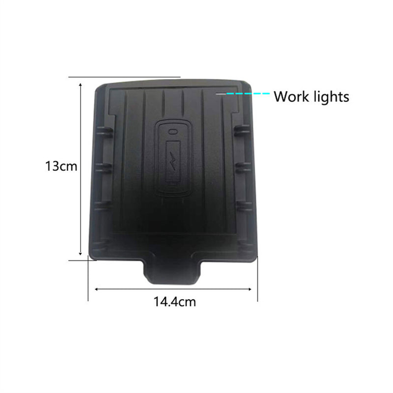 WXZOS Center Console Phone Wireless Fast Charging Pad for Cadillac XT4 2018-2021