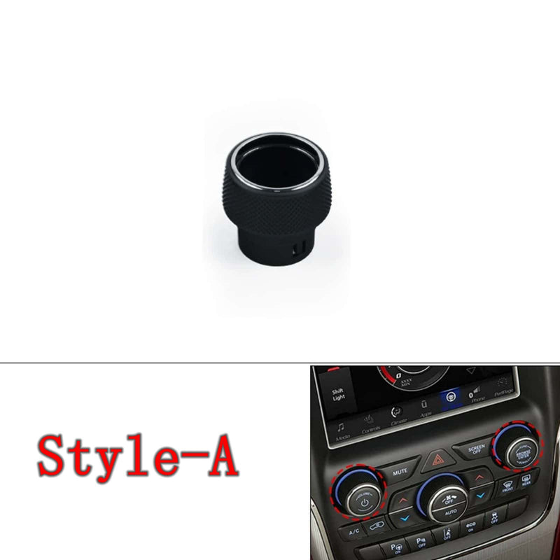 WXZOS Dashboard Audio Radio Volume Control Knob for Jeep 2014-2021 Grand Cherokee WK2