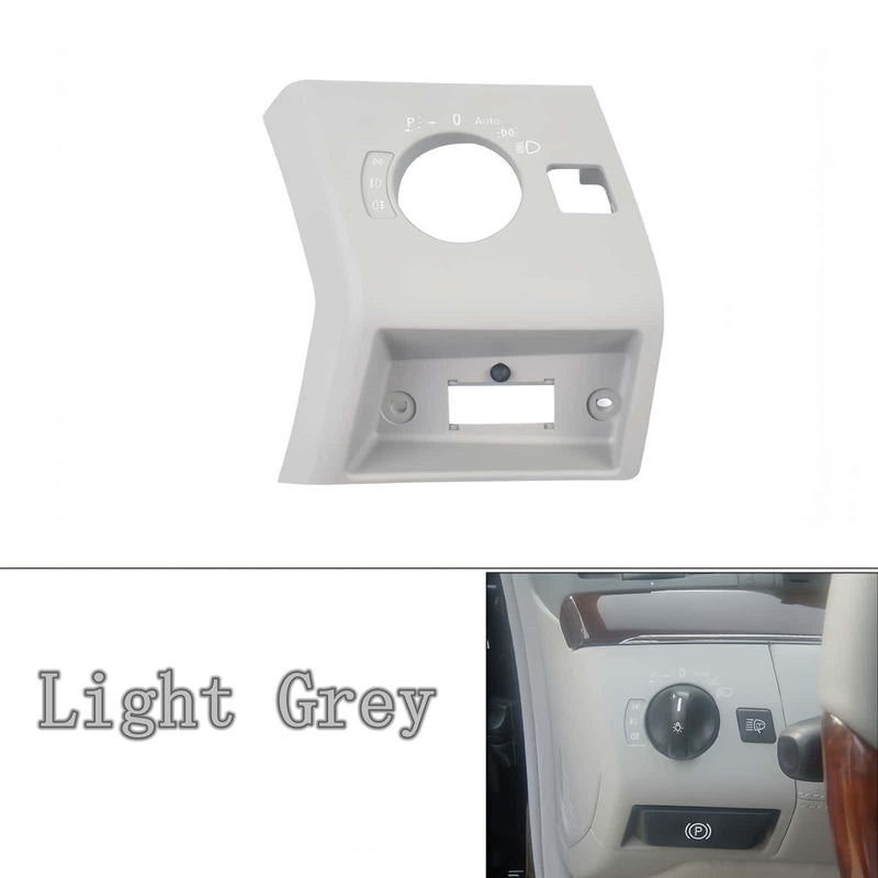 Light Gray Headlight Switch Bezel Cover for Mercedes-Benz W220 S-Class 1998-2005