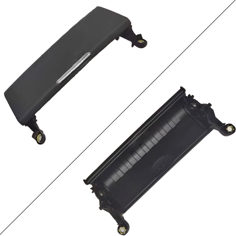 WXZOS Black Dashboard Center Console CD Player Inlet Coverfor Porsche Macan 2014-2017