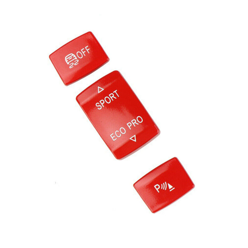 RED ESP OFF Electric Switch Button Repair Kit for BMW 3Series F30 F35 2013-2018