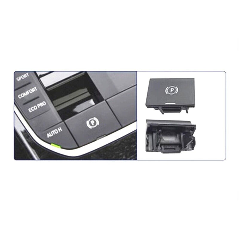 Matte Black Parking Brake Switch P Button Cap for BMW 3Series G20 G28 2019-2021