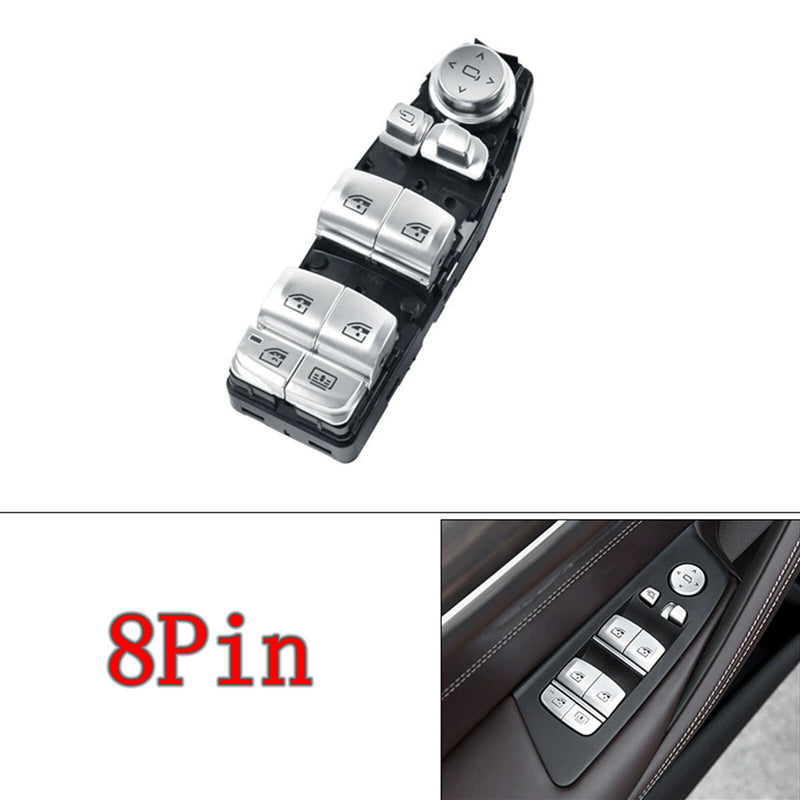 WXZOS 8Pin Driver Side Master Power Window Switch for BMW X1 X2 2021-2023