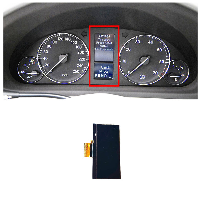 WXZOS Instrument Cluster LCD Display Screen for Mercedes-Benz W203 C-class 2005-2007