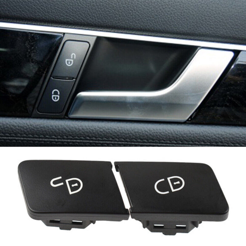 1PC Front Right Door Lock Switch Button Cover for Mercedes W176 A-Class 2013-17