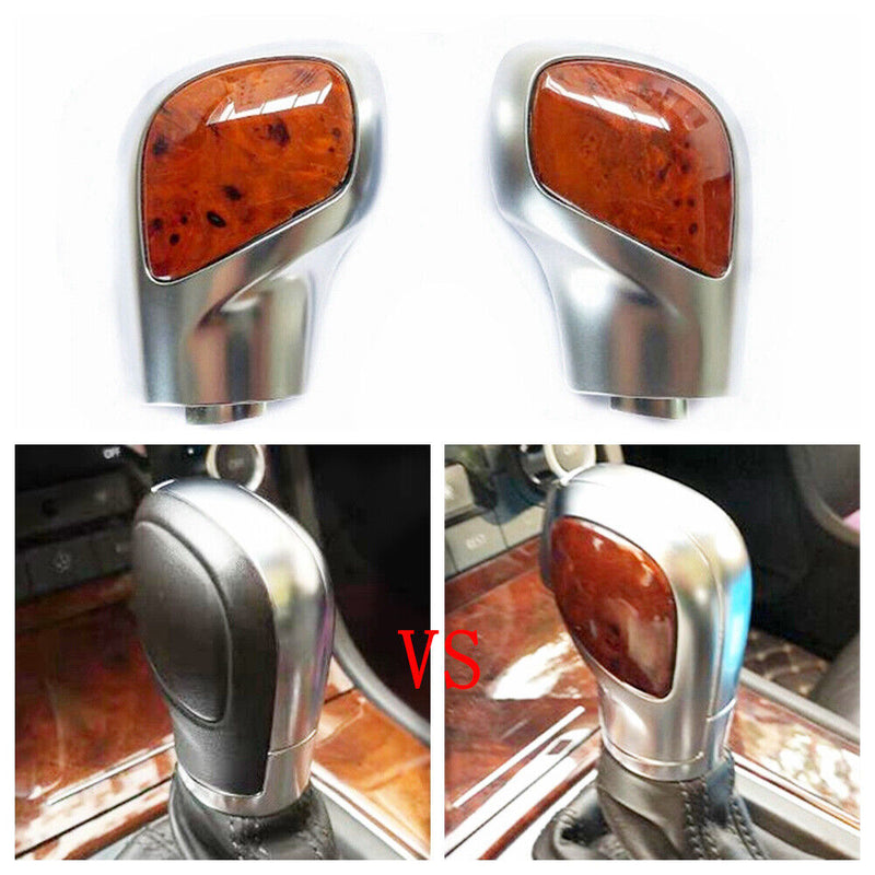 Peach Wood Gear Shift Knob Cover w/DSG Trim for VW 2011-2021 CC 2013-2021 Jetta