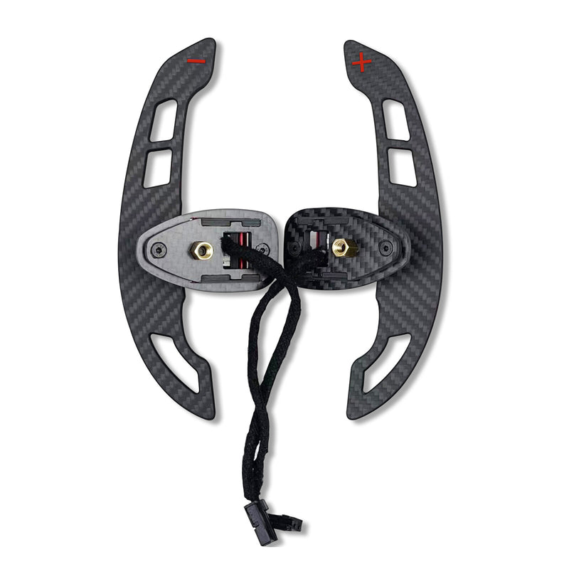 WXZOS Magnetic Carbon Fiber Gear Shifter Paddle for Mercedes R172 SLC-Class 2016-2020