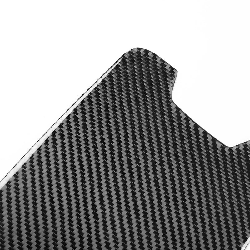 WXZOS Carbon Fiber Center Console Storage Box Trim for Mercedes W206 C-class 2022-2024