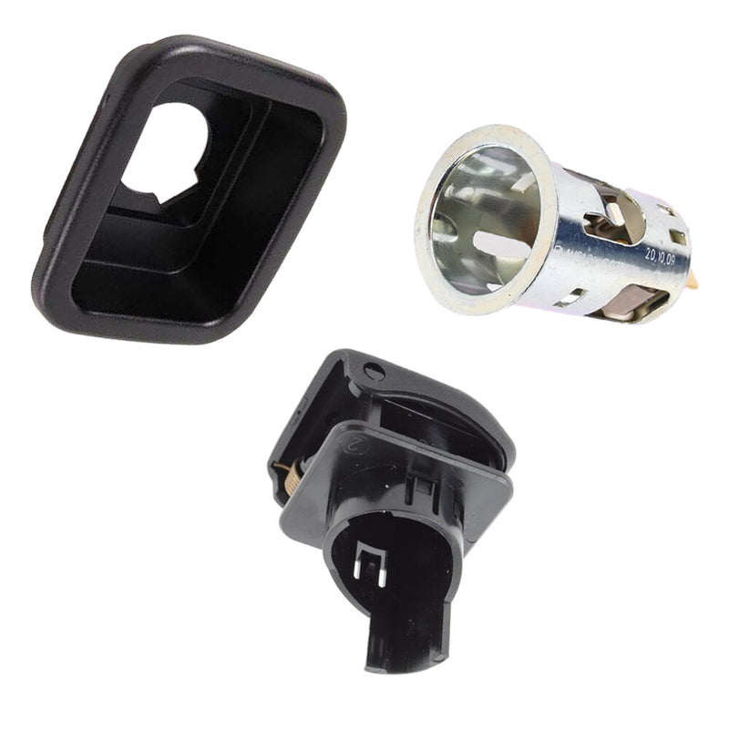 WXZOS Rear Trunk Power Outlet Plug Socket w/Cover for BMW E71 E72 F16 F86 X6 2008-2018