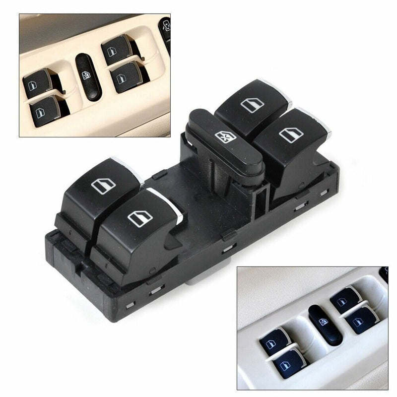 5ND959857 Front Power Master Window Switch For VW CC Golf JETTA PASSAT TIGUAN