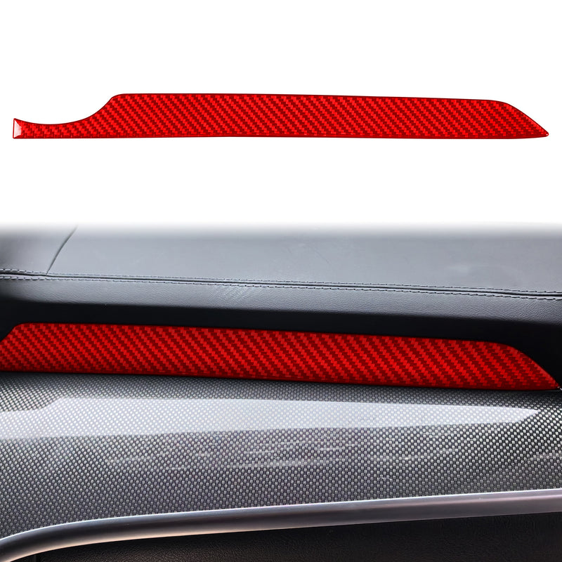 WXZOS Genuine Carbon Fiber ‌Passenger Side Dash Trim for Benz W206 C-class 2022-2024