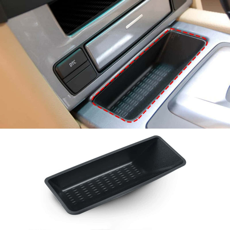 WXZOS Center Console Oddments Tray Cover Trim for BMW E60 E61 5Series 2003-2009