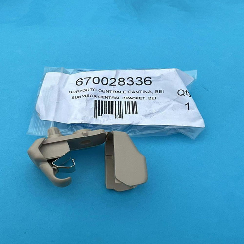 Car Beige Sun Visor Clip Hook Retainer for Maserati Ghibli 2014-2017