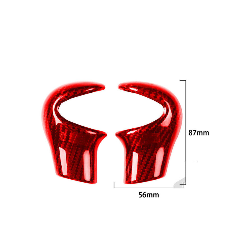 Carbon Fiber Gear Shift Knob Cover Trim for Mini Cooper R58 R59 R60/61 2011-2015