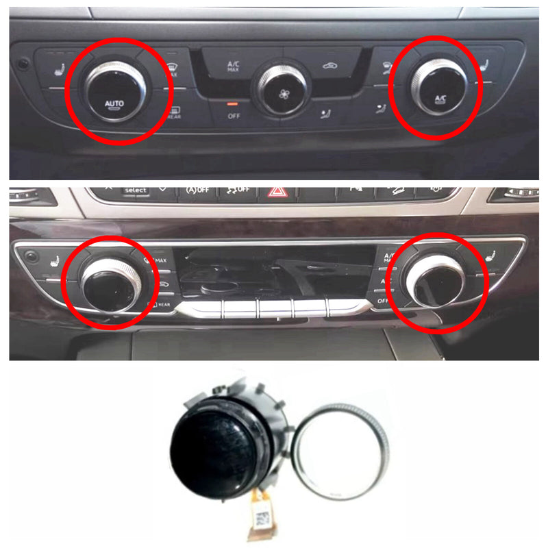 WXZOS Front Air Conditioning Control Panel Climate Switch Button for Audi Q7 2016-2019