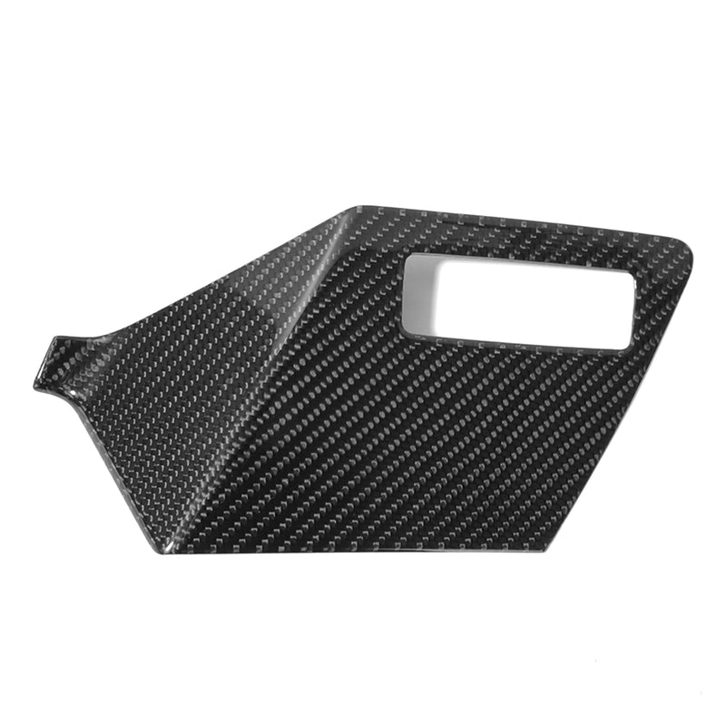 WXZOS Genuine Carbon Fiber Center Console Dashboard Trim for Audi A3 S3 RS3 2021-2023