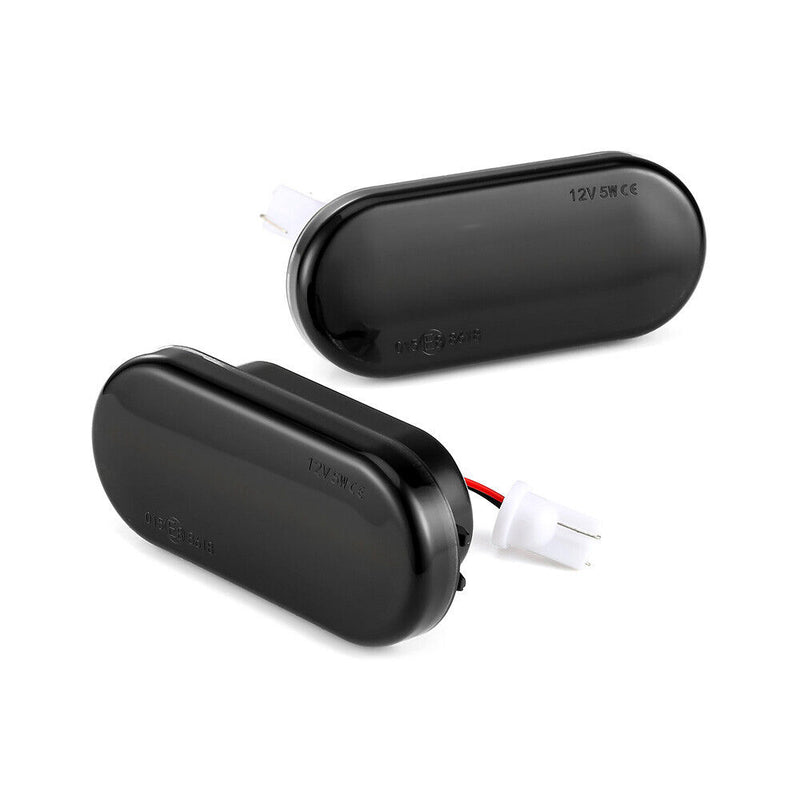 2Pcs Dynamic LED Side Marker Light Turn Signal Lamp For VW Bora Golf 3 4 Passat