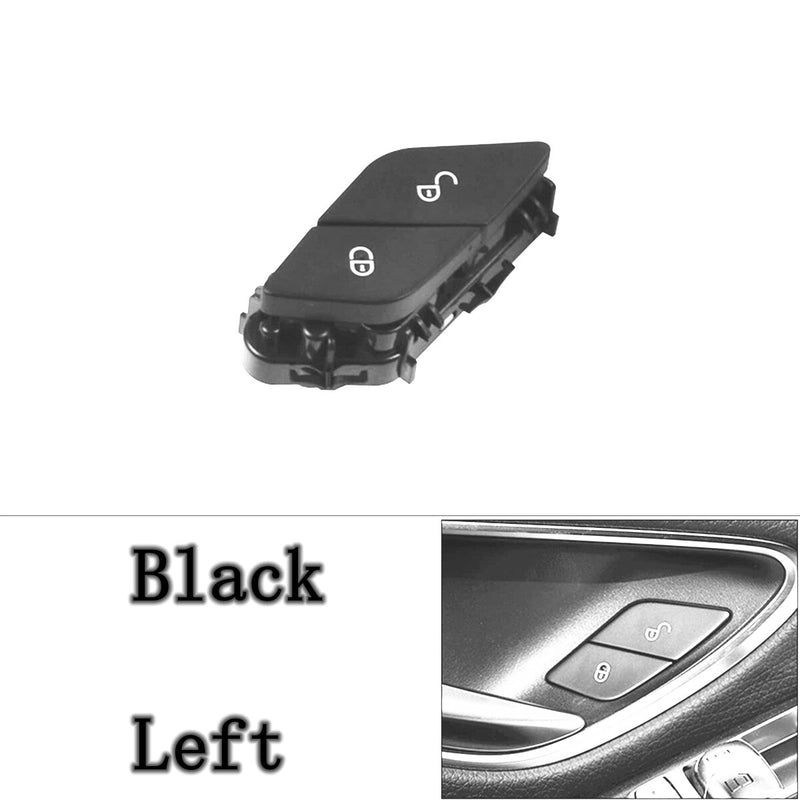 WXZOS Black Front Left Door Lock Switch for Mercedes-Benz W221 W217 S-class 2014-2020
