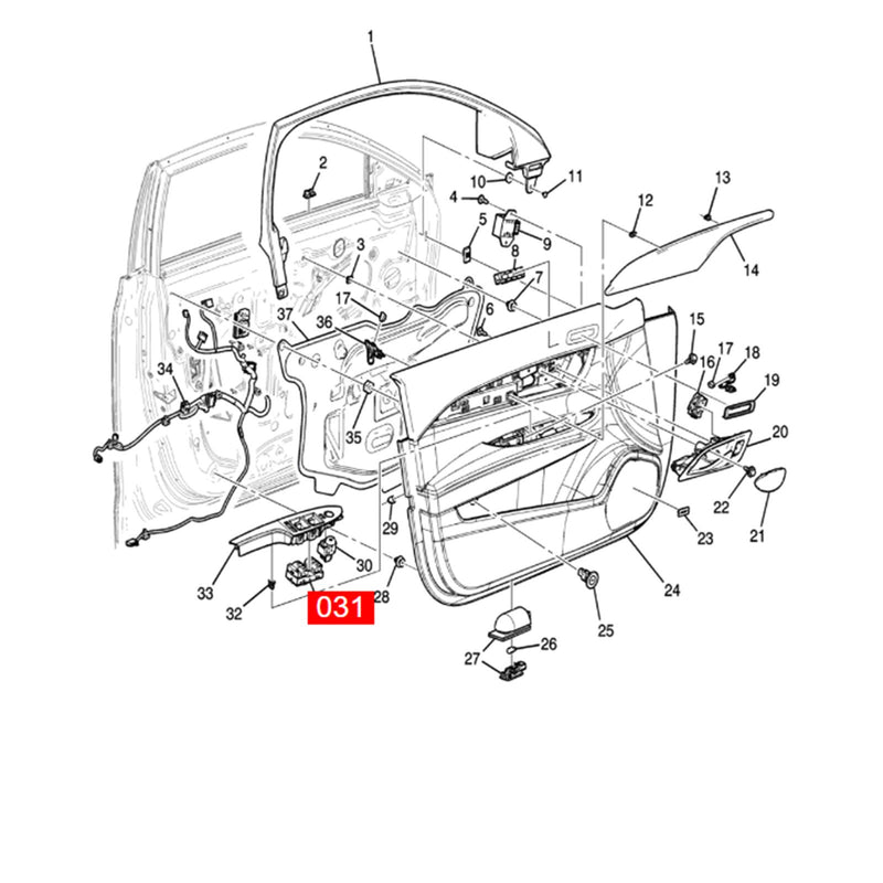 WXZOS Front Door Driver Side Master Power Window Switch for Cadillac ATS 2014-2018